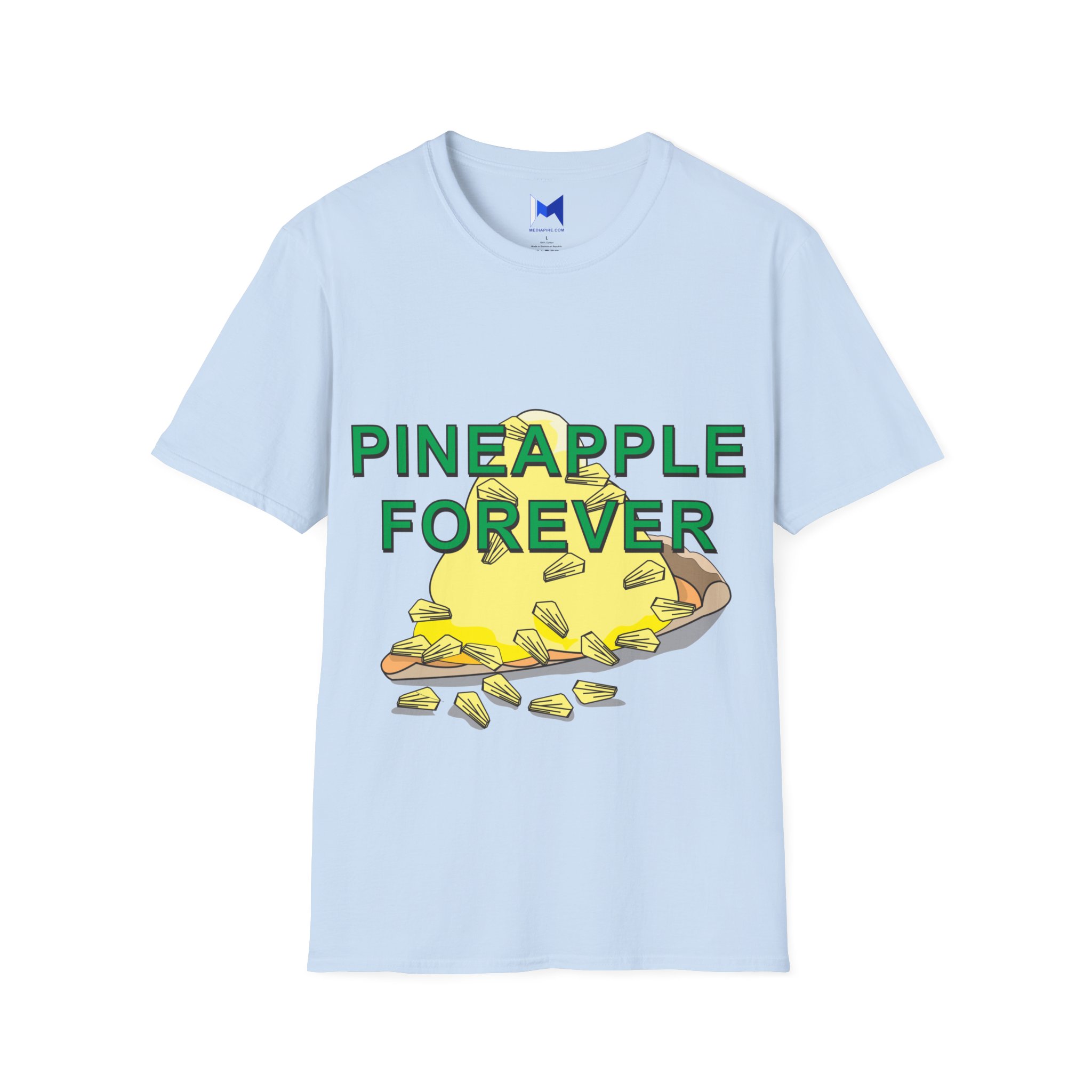 Pineapple Forever - Like pineapple on your pizza? I do! A shirt to show your love of pineapples or a shirt to appal those who don't.