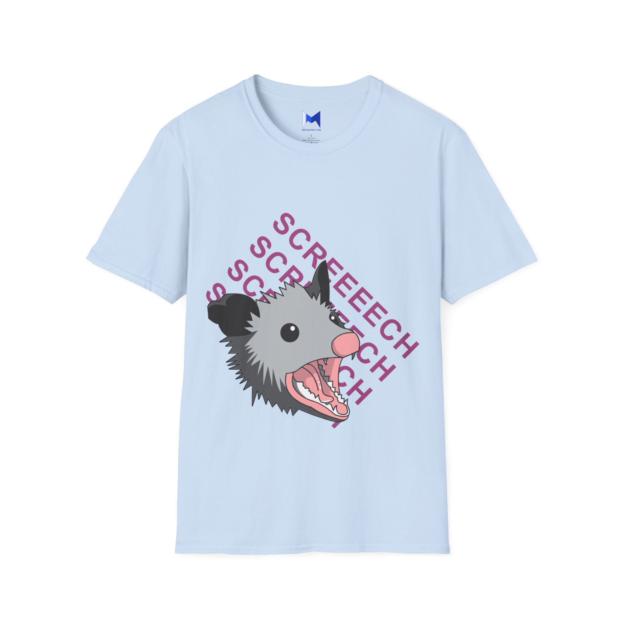 Possum Screech - Feelin the possum vibe or just screeeeching?! Well, try our custom possum design to add your wardrobe.